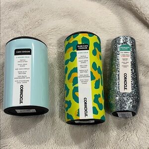 Corkcicle Can Coolers and Tumbler Trio